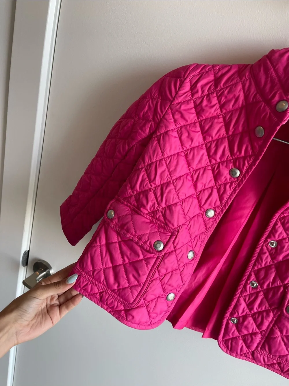 Polo Ralph Lauren Girls' Quilted Pink Jacket